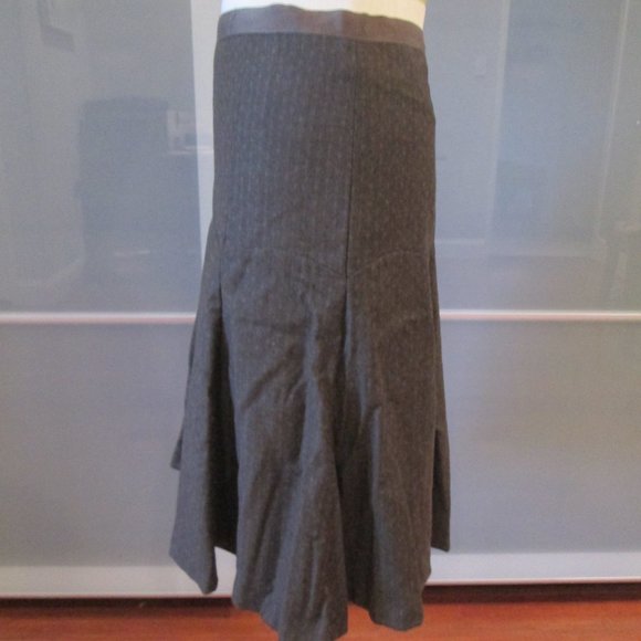 Rebecca Taylor 100% Wool A-Line Skirt - Picture 2 of 5